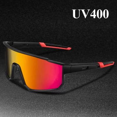 Moda marca novo estilo óculos de ciclismo das mulheres dos homens bicicleta estrada à prova vento unisex caminhadas acampamento condução óculos uv400
