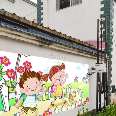 Portátil 3d ao ar livre indoor direto para máquina de impressão de parede mural vertical uv impressora jato de tinta para mural de parede 3d 5d pintura
