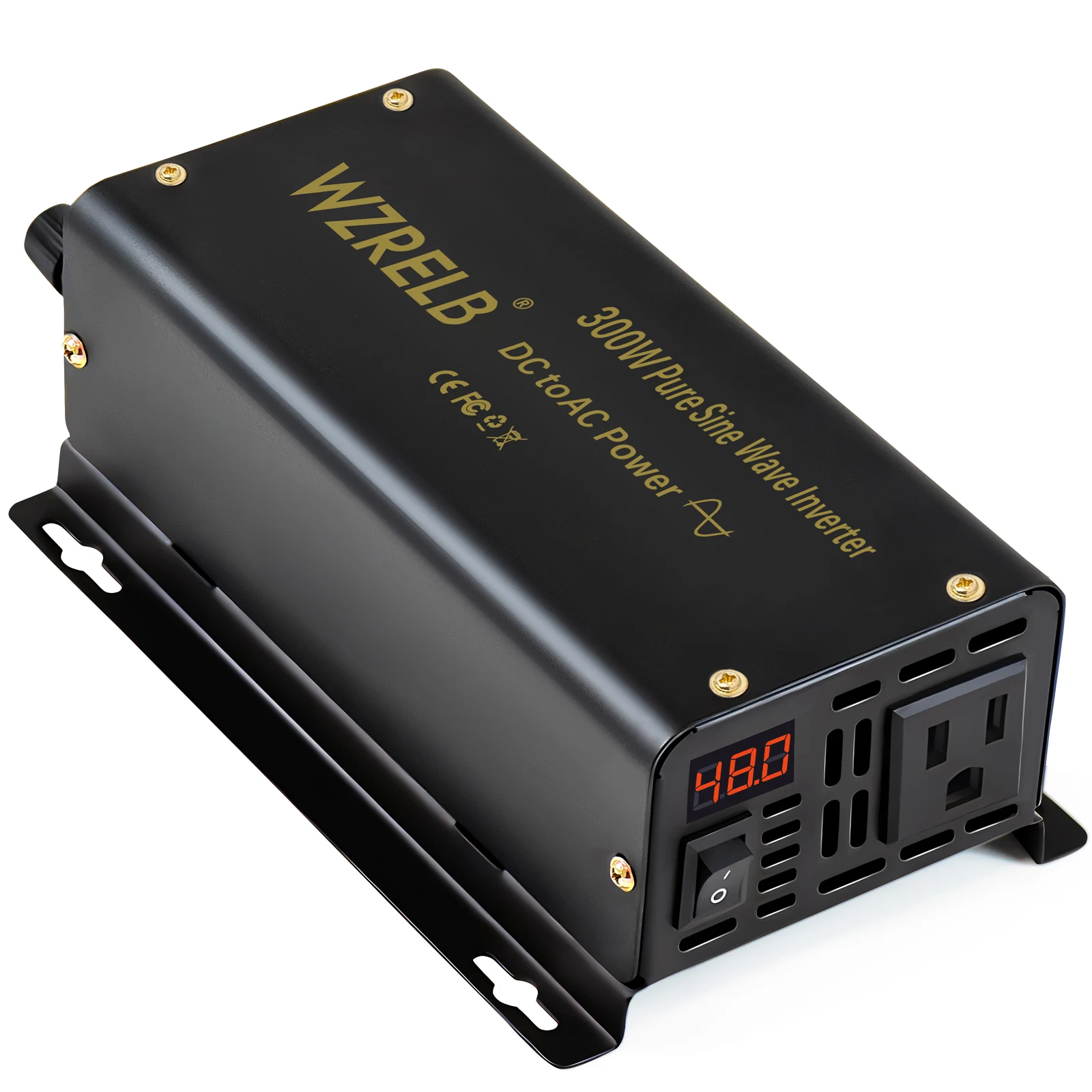Pure Sine Wave Power Inverter 300W 24V 220V Solar Panel Generator Converter 12V/36V/48V/72V/96 DC to 100V/110V/120V/230V/240V AC - Image 4