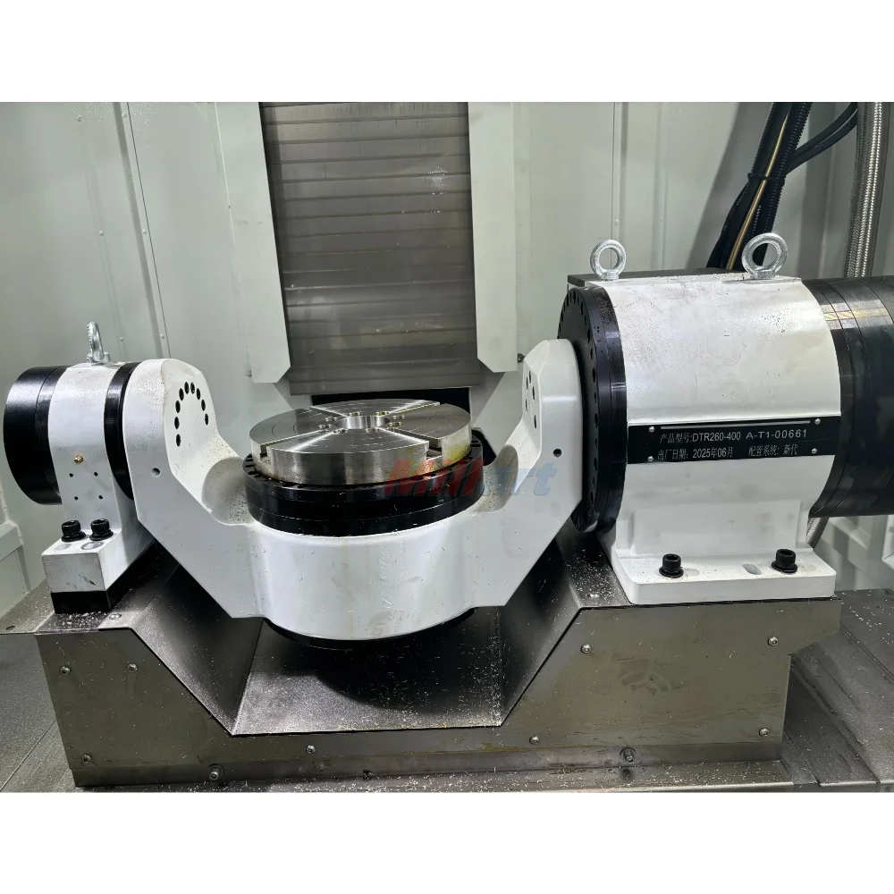 Centro de perfuração e fresagem CNC de 5 eixos VDT600 Máquina automática de perfuração e torneira CNC Centro de perfuração CNC - Image 2