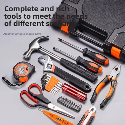 Conjunto de combinação de ferramentas elétricas de ferragens domésticas, conjunto de combinação de ferramentas de chave de reparo de automóveis multifuncional chave de fenda ferramentas manuais