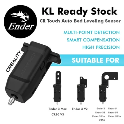 Creality cr touch kit de nivelamento automático cama impressora 3d kit sensor de nivelamento automático para ender 3/ Ender-3 pro/Ender-3 v2/ ender 5/CR-10