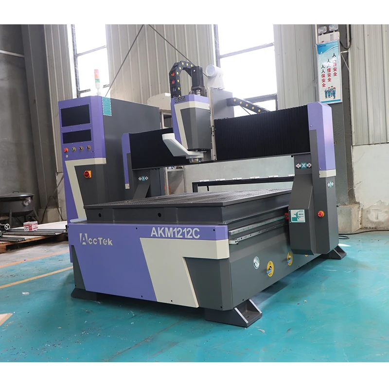 Venda quente AccTek trocador de ferramentas automático roteador CNC para marcenaria para armários de cozinha