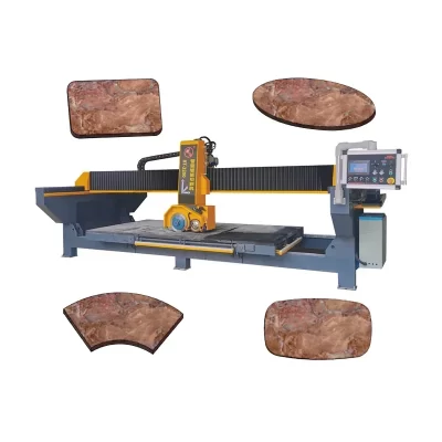 # Hot For Automatic 5 Axis CNC Bridge Saw Stone Slab Cutting Machine 5 Axis Stone Cutting Machine Large Stone Cutting Machine