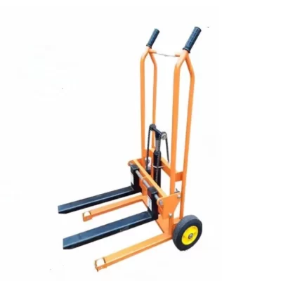 Carrinho de empilhadeira micro de 1,2 metros 260 kg hidráulico de caminhão empilhador dinâmico