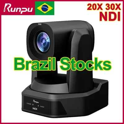 Runpu 1080p/60fps ndi conferência ptz câmera de vídeo 12/20/30x zoom ai rastreamento automático ptz sdi câmera hdmi saídas usb suporte poe