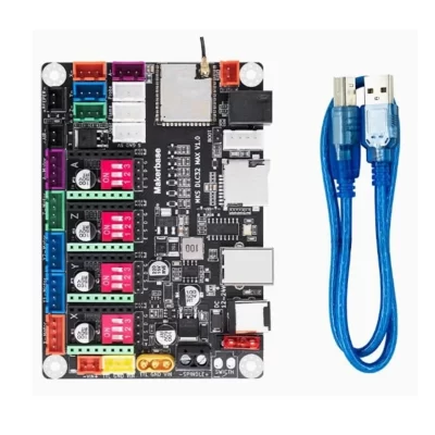 Controlador L48A-CNC 4 eixos mks dlc32 max placa de expansão grbl 32 bits esp32 escudo placa de fuga peças da máquina de gravura