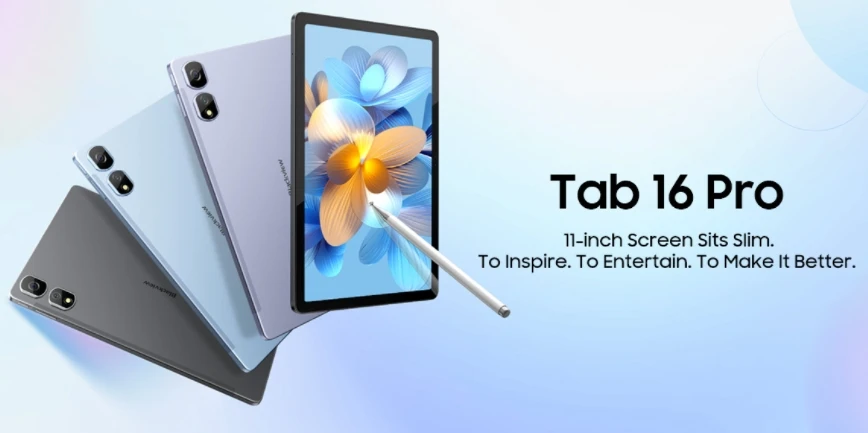 2025 Blackview TAB16 PRO, CPU T616 120Hz 11 inch, cost-effective 4G calling Convenient, high-tech tablet, 8GB RAM, 256GB ROM
