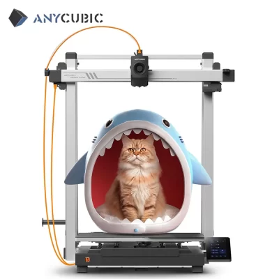 Anycubic impressora 3d kobra 3 max suporte multicolorido precisa ace pro impressão grande 600 mm/s alta velocidade precisa 420*420*500mm área