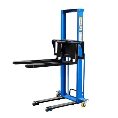 Plataforma de elevação elétrica 1.3m 500/1000kg, elevador manual, carrinho de carga hidráulico, caminhão de cama plana, caminhão de carga e descarga