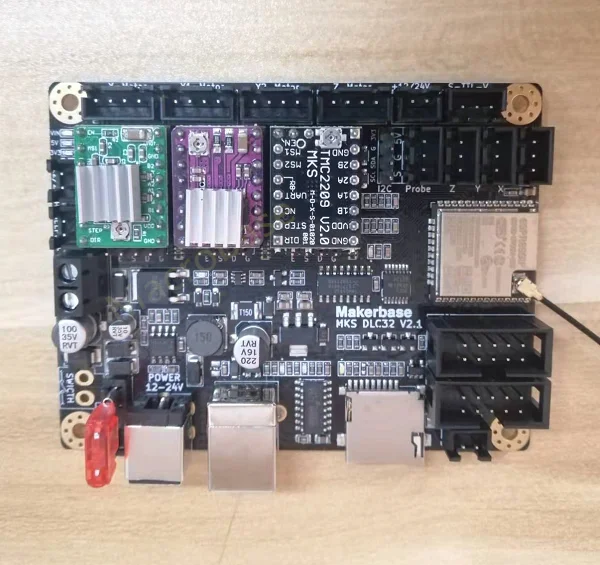 Cnc3018 pro 3020 max controlador offline grbl 32 bits cartão de controle mks dlc32 TS24-R tela sensível ao toque cnc mahine peças diy - Image 4