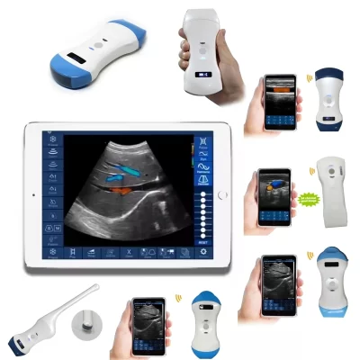 Nova atualização sonostar 3 em 1 ou 2 em 1 cabeças duplas scanner colorido wi-fi sem fio doppler sonda de ultrassom suporte iso andriod windows