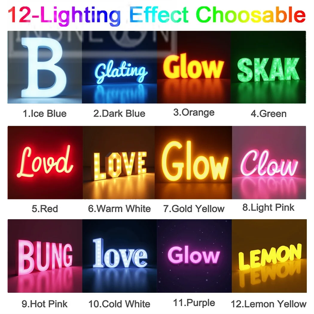 Sinal retroiluminado personalizado LED 3D luz de metal acrílico para vitrine de negócios ao ar livre iluminado letras de publicidade à prova d'água - Image 5