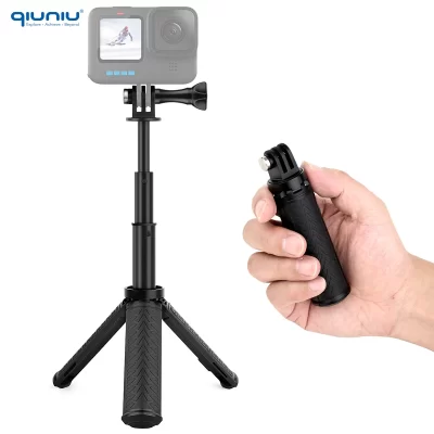 Mini Selfie Vara Tripé para Go Pro, AKASO, SJACM, DJI, Câmera de Ação, Pólo Pequeno, Insta360, Go Pro, 13, 12, 11, 10, 9, 8, 7