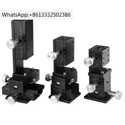 Xyz eixo cauda de andorinha mesa deslizante plataforma de deslocamento manual lwd406090 precisão engrenagem rack movimento ccd dedicado