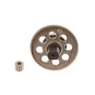 Mini Gear with Shaft – 14 Teeth for 550 Brushless Motor (Power Tool & Chainsaw Gear Assembly)