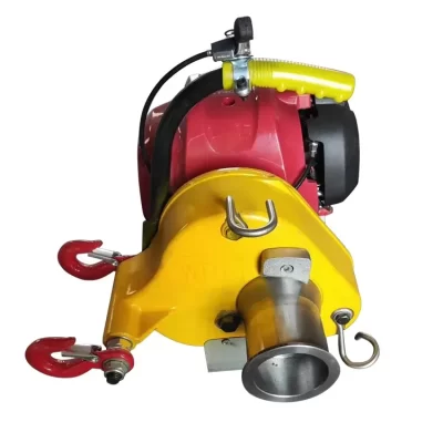 1 2t guincho portátil movido a gás guincho GX-50 motor