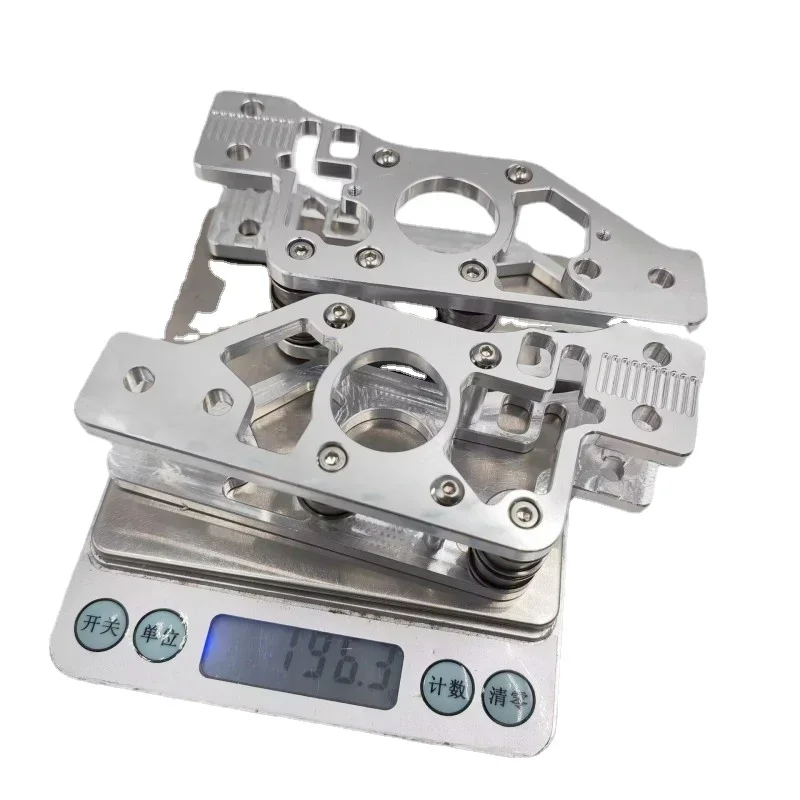 Funssor voron2.4 r2 impressora 3d de alumínio cnc ultra peso ab motor de passo unidades de acionamento ab quadro de acionamento kit superior inferior - Image 4