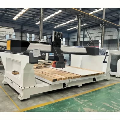 Professional Stone Machinery Multifunctional Granite Slab Cutting Machine 5 Axis CNC Bridge Saw Stone Cutting Machine