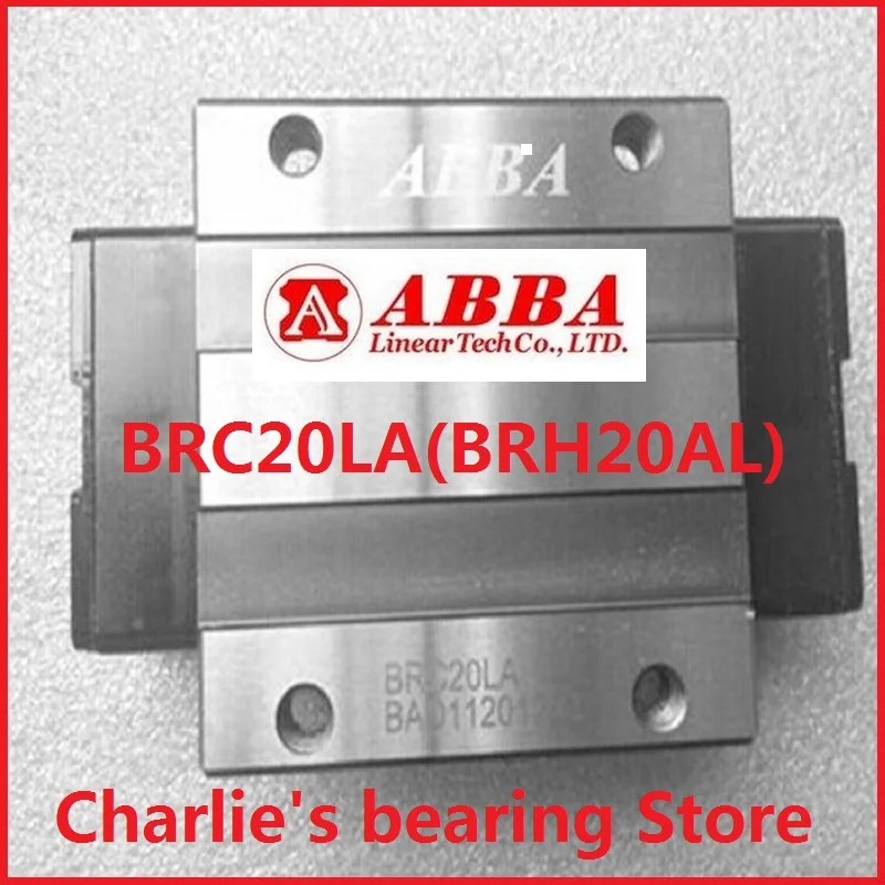 1 peça 100% novo original genuíno guias lineares ABBA BRC20LA (BRH20AL) controle deslizante de rolamento flangeado - Image 3