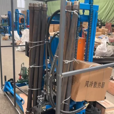 Customized Small 180m 200m Crawler Deep Well Drilling Rig Machine Mud Pump Exploration Shllow Well Drilling Rig