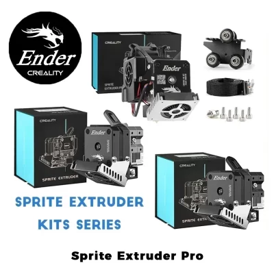 Creality Sprite Extruder Pro Extrusora de acionamento direto de engrenagem dupla para Ender 3 / 3 Pro / 3 Max / 3 V2 Ender-3 S1/CR-10 Smart Pro