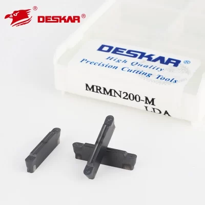 Alta qualidade DESKAR MRMN200-M LDA MRMN300-M LDA MRMN400-M LDA insertos de ranurado torno CNC herramienta de corte de Metal cuchi