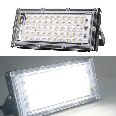 50W LED Refletor Holofote Iluminação Externa IP65 Refletor À Prova D 'Água 220V Projetores de Iluminação de Jardim Lâmpada de Parede