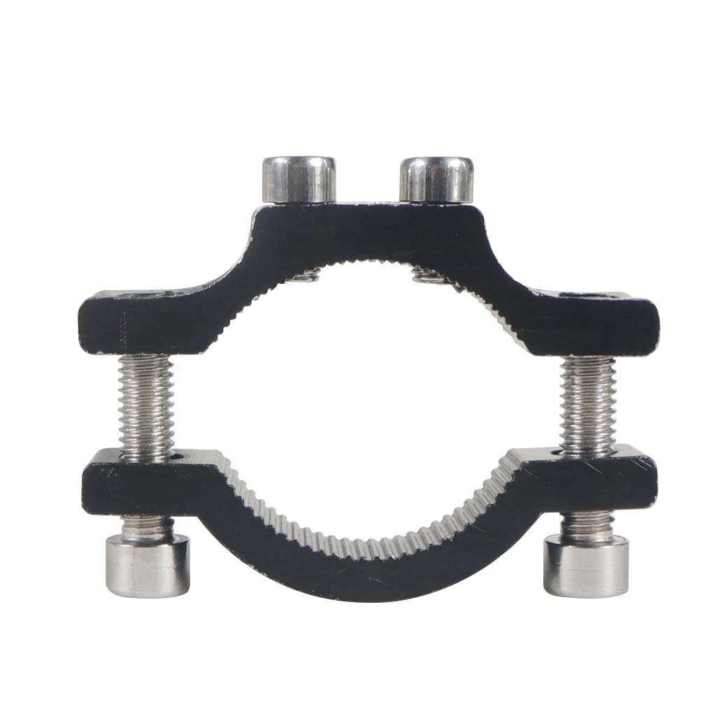 2x Bike Motorcycle Headlight Spotlight Mount Aluminum Handlebar Fixed Clamp Bracket Clip M5 M6 Screw Front Light Camera Holder - Image 5