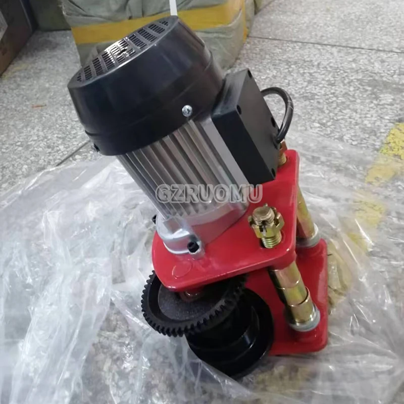 1t talha elétrica carro esportivo quatro rodas guindaste em miniatura fábricas cais armazém equipamento de elevação manual i-feixe ferramentas elétricas - Image 6