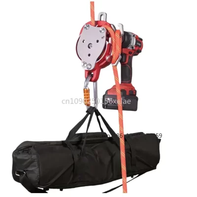 Pararray de proteção contra quedas, 200kg, furadeira manual, descendente ascendente, talha elétrica, escalada, equipamento de salvamento aéreo