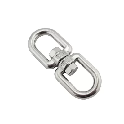 1 peça giratória de âncora olho a olho 4mm 5mm 6mm 8mm 10mm aço inoxidável 304 resistente aço inoxidável corrente de âncora marinha giratória