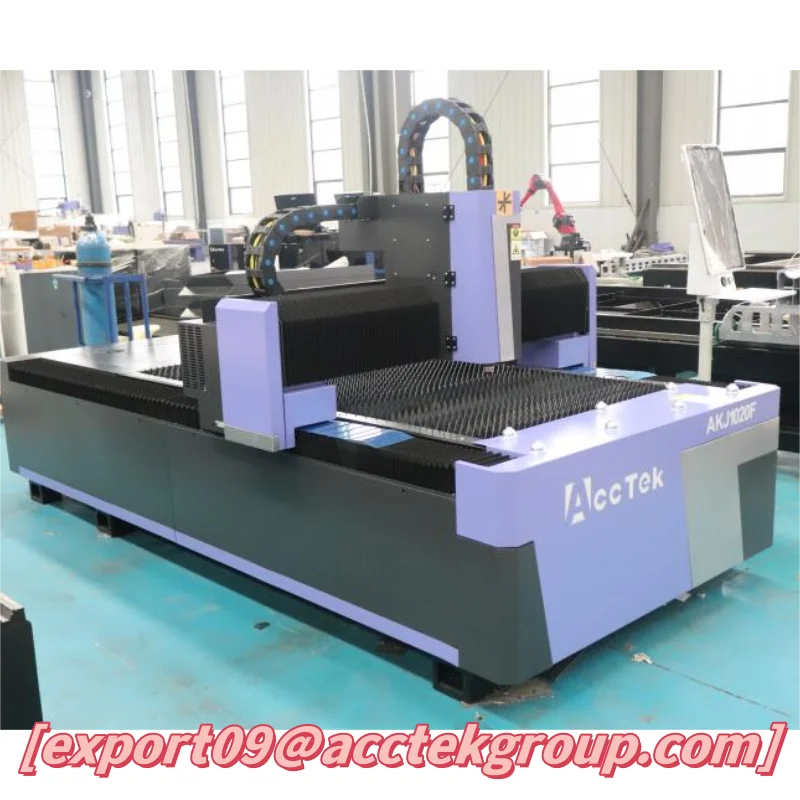 Melhor preço Máquina de corte a laser de fibra acctek 3015 1020 cnc cw lazer cortador de aço inoxidável 3mm 5mm 10mm máquina de corte 4000w - Image 3