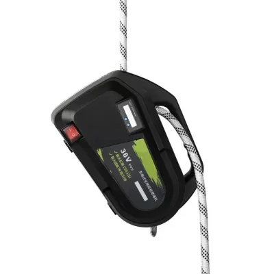 Ferramenta elétrica de elevação de instalação externa, controle remoto, máquina automática de escalada de corda