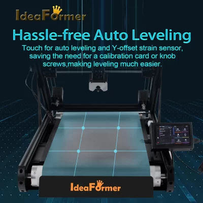IdeaFormer IR3 V2 Impressora 3D FDM 250*250*∞mm Infinite Z CoreXY Extrusora Dupla Auto Nivelamento Correia Transportadora de Metal Máquina de Impressora 3D