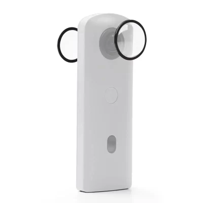 Protetor de lente para ricoh theta sc2/s/v tampa de lente kits de capa de proteção anti-colisão para câmera esportiva ﻿ Acessórios