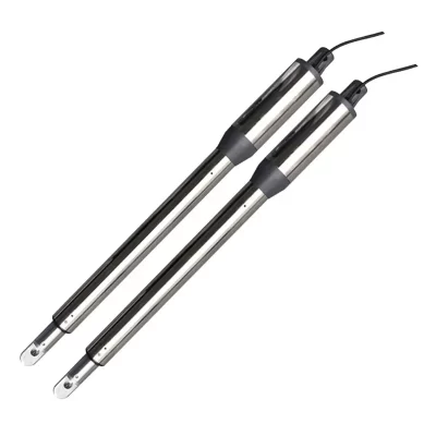 Double Arm Automatic Door Operators Electric 24VDC Piston Drive Swing Gate Opener