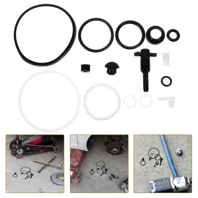 1 conjunto 1 conjunto kit de reparo de gato hidráulico ferramentas de substituição de vedação prático 5 toneladas aplicável auto oficina carros veículo