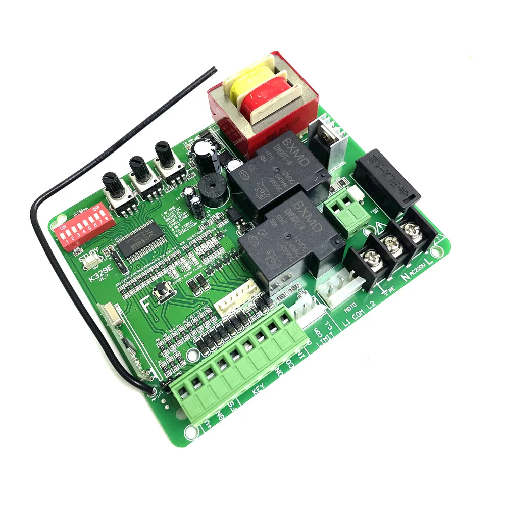 K329e partida suave apenas interruptor de limite magnético sem abridor de portão deslizante placa de controle do motor controlador de cartão eletrônico pcb - Image 2