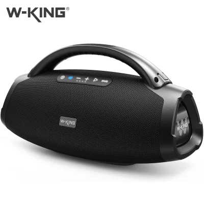 Alto-falantes portáteis Bluetooth W-KING X20, 200W RMS Massive Bass Party Boombox IPX7 Alto-falante grande externo à prova d'água