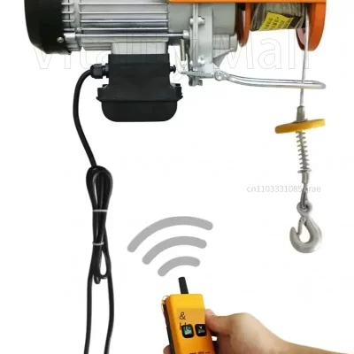 Guincho elétrico do guindaste da grua elétrica de 220VPA200-1000Kg 12-20M para levantar mercadorias