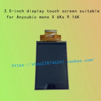 9.1 "6K 3D printer LCD control screen printer accessories suitable for Anycubic mono X 6Ks 3.5-inch touch screen 3D printer