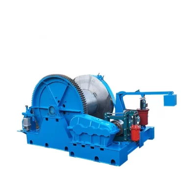 Guincho de âncora marinha elétrico hidráulico para barco de pesca elétrico