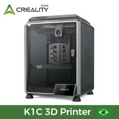 Creality k1c impressora 3d com 600 mm/s velocidade de impressão al câmera kit extrusor sem entupimento bocal unicórnio tri-metal rápido para troca