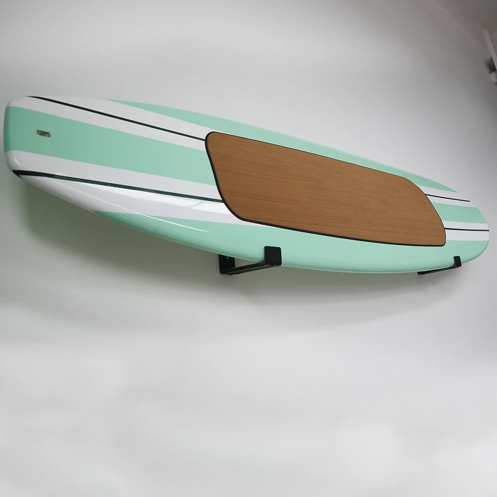 Prancha de surf de alumínio rack de parede expositor montagem rack armazenamento interior para longboards sup e shortboard multifuncional 2 pçs/set - Image 4
