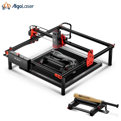 AlgoLaer Gravador a laser 5W 10W Maior precisão DIY Máquina de gravação a laser Cortador a laser offline 40x4 0/40x85cm Cortador a laser CNC