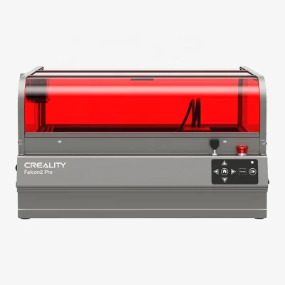 Atacado original falcon2 pro 60w seguro e visível grande máquina de gravação e corte a laser fechada rápida