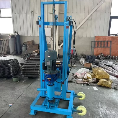 Tipo telescópico elétrico de equipamento de perfuração de poço de água rotativo com preço de atacado