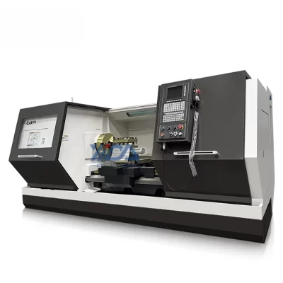 Torno CNC para torneamento CNC de alta qualidade CAK6186 Máquina de torno de cama plana CNC para torno CNC automático de metal