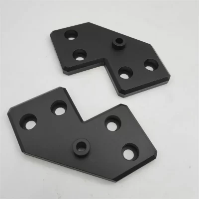Funssor-impressora 3d de alumínio v-core, acessórios de impressora 3d, direita ou esquerda, placa de suporte, auxiliares xy